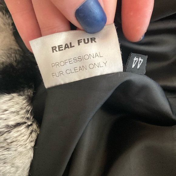 Bloomingdale’s inspired MINK! Coat size 44 - Picture 5 of 7